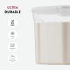 imageAirtight FoodStorage Containers With Lids BPAFree Plastic Kitchen Pantry Storage Containers  DryFoodStorage Containers Set For Flour Cereal Sugar Coffee Rice Nuts Snacks Etc White