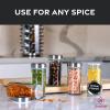 imageFineDine Stainless steel round spice rack 16 Pack16 Pack