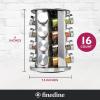 imageFineDine Stainless steel round spice rack 16 Pack16 Pack
