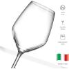 imagePaksh Novelty Italian Red Wine Glasses  18 Ounce  Wine Glass Clear Set of 415 OZ White Wine