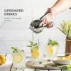 imagePremium Lemon Squeezer Stainless Steel  Heavy Duty Lime Squeezer Lemon Juicer Manual With Comfortable Handle For Extracting All Juice Possible  Hand Citrus Juicer