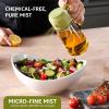 imageFineDine 16oz Olive Oil Sprayer for Cooking 2 in 1 Olive Oil Dispenser Bottle for Kitchen Air Fryer Salad BBQ ampamp Baking  Dual Spray Mist ampamp Stream with Measurement Marks BlackGreen