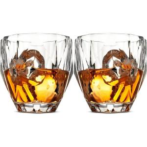 imageglass whiskey set Diamond Set of 2